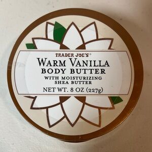 Trader Joe’s Warm Vanilla Body Butter 8oz sealed